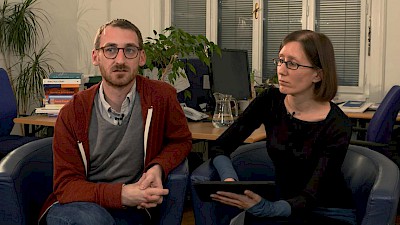 SORA experts Daniel Schönherr and Martina Zandonella